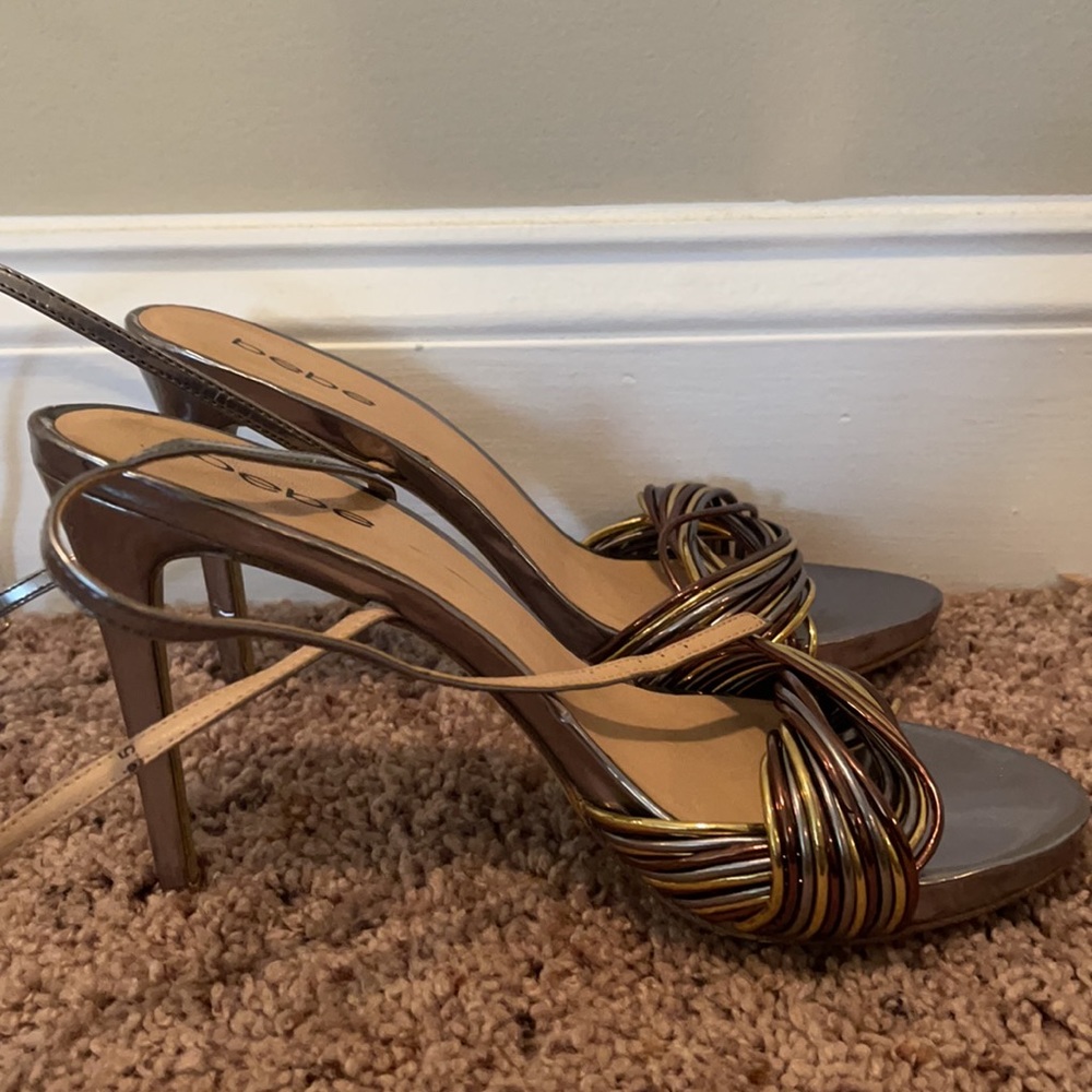 Cute Bebe Sandal W/Heel - Picture 5 of 12